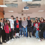 The students from Istituto Marconi of Giugliano at Grafica Mercurio